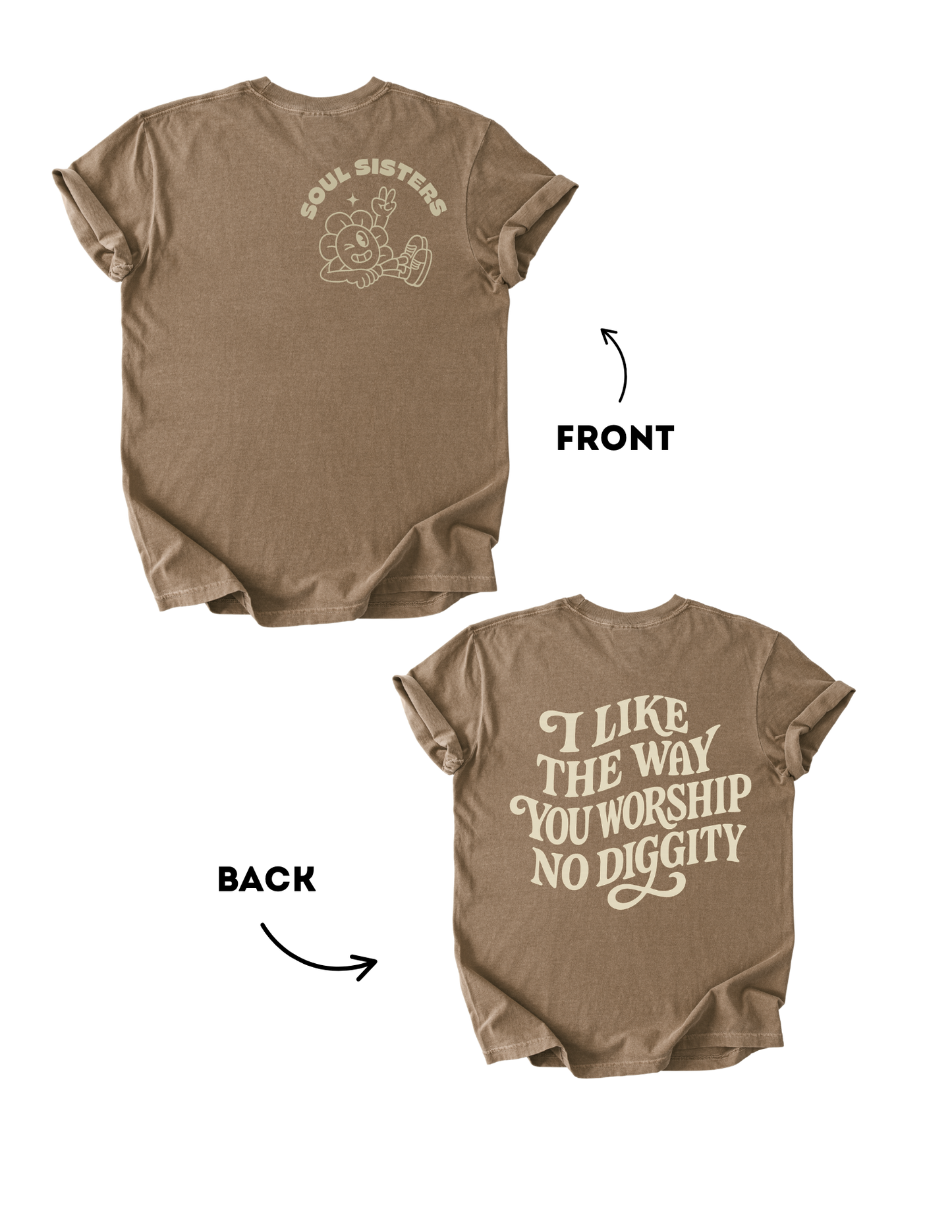 Soul Sisters Tee - Espresso