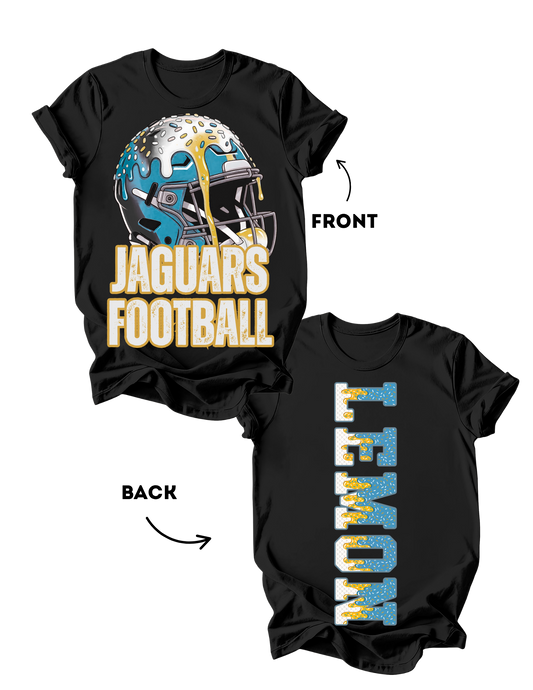 WR Jaguars Football - Personalized Back Design