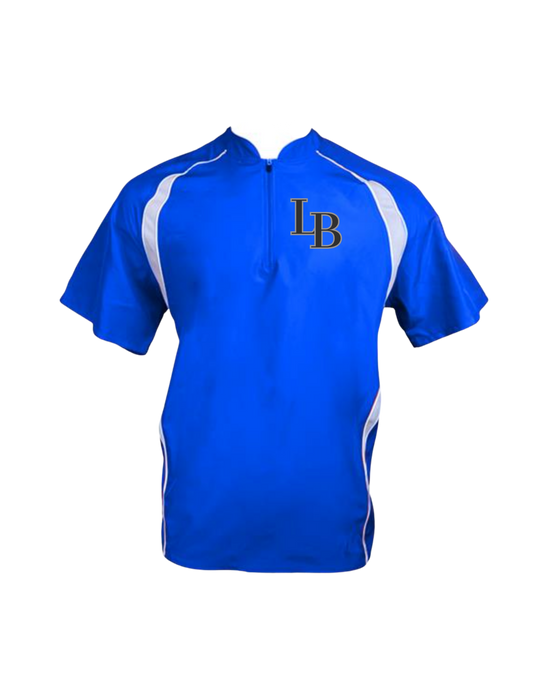 Lions Baseball 1/4 Zip Baseball Jacket