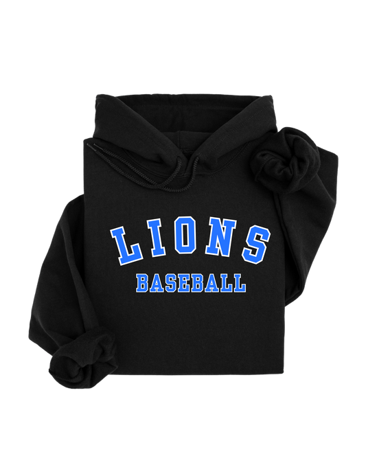 Youth/Adult Lions Baseball Sweatshirt/Hoodie