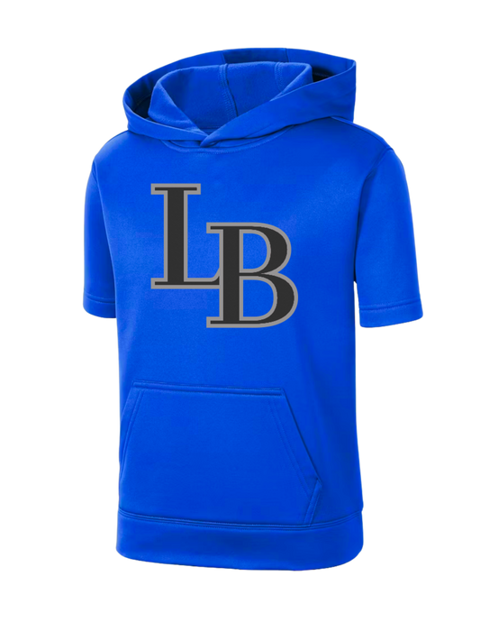 Adult Lions Baseball Short-Sleeve Hoodie